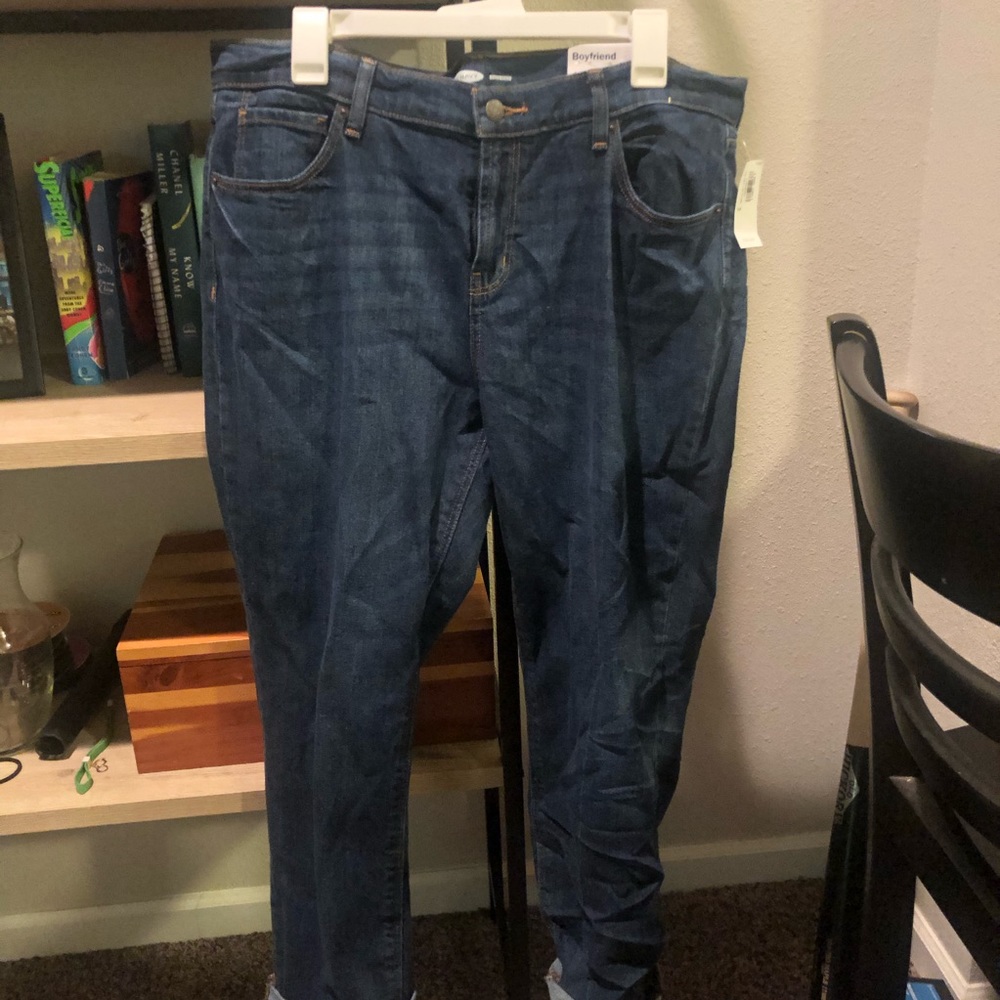 Old Navy Boyfriend Blue Jeans